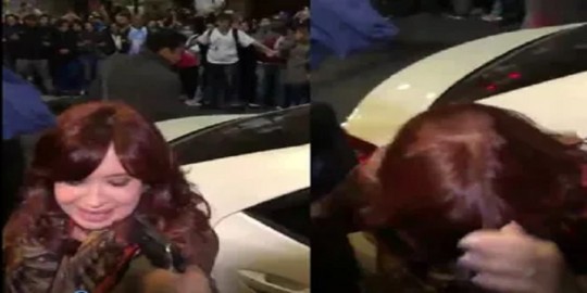 Todo el arco político del país se solidarizó con la Vicepresidenta