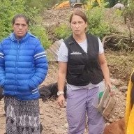 Asistieron a 29 familias afectadas por las intensas lluvias en Vaqueros