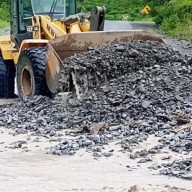 Tras tareas de despeje, habilitan el tránsito en RN 51 y piden extrema precaución